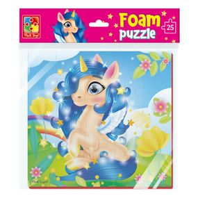 Мягкие пазлы "Единорожка" VT1109-07, 22 х 23 см