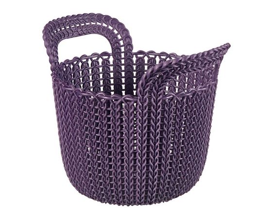 Корзина для хранения Curver (Курвер) Knit 3 л (03671) Кремовый | Зображення 1