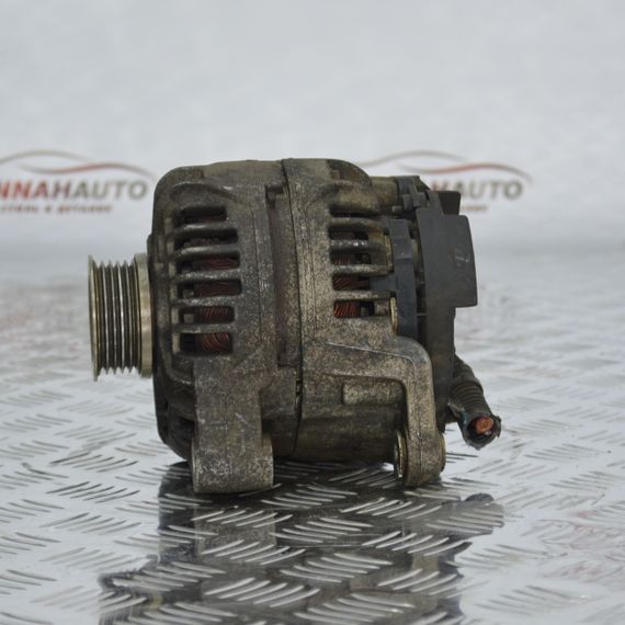 Генератор 100A Opel 1.2 1.4 Astra Combo Corsa Meriva Опель Комбо Корса Меріва 0124415023, 24437120 | Зображення 2