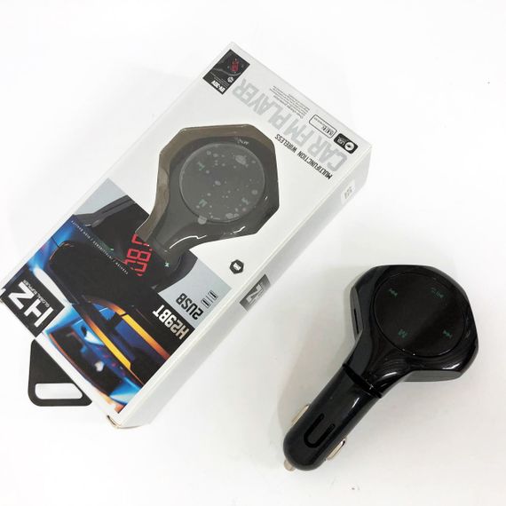 Бездротовий передавач для музики в автомобіль H29, Mp3 bluetooth usb fm модуль, Блютуз фм передавач QD-58 | Зображення 3