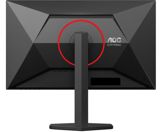 Монiтор 27" AOC Q27G4ZR Black/Red | Зображення 5