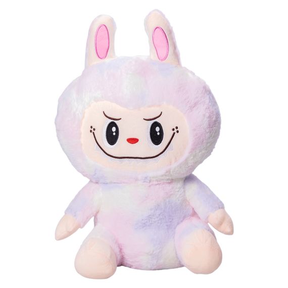 М'яка іграшка-плед, подушка 3 в 1 Лабубу 50 см Рожевий ТМ COLORFUL HOME LAB1P | Зображення 3