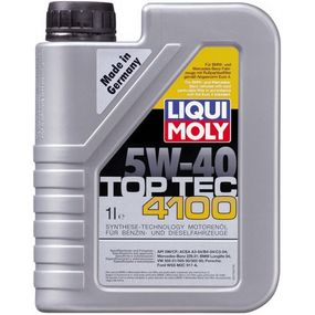Моторное масло 5W-40 LIQUI MOLY TOP TEC 4100 1л