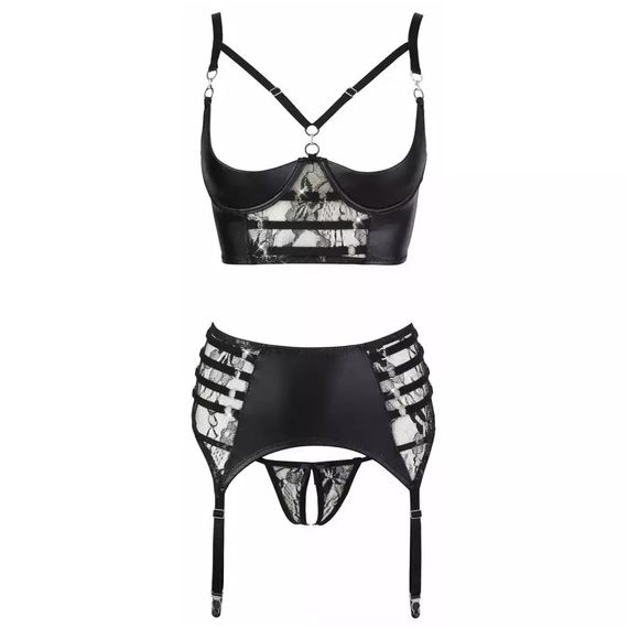 Комплект білизни Shelf Bra Suspender Set 75B/S | Зображення 3