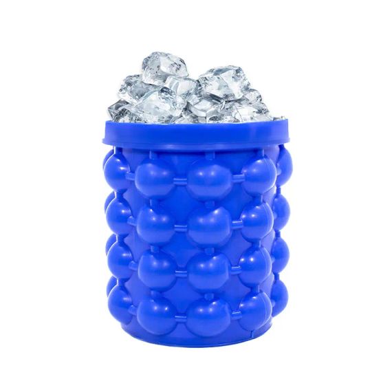 Форма Ice Cube Maker Genie силиконовая для заморозки хранения льда охлаждение напитков