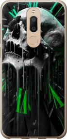 Чехол на Meizu M6T Череп-часы "4100u-1536-17620"