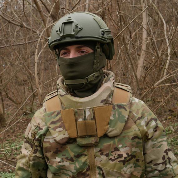 захист шиї з балістичним пакетом 1 класу UHMWPE Cordura Multicam Original | Зображення 1