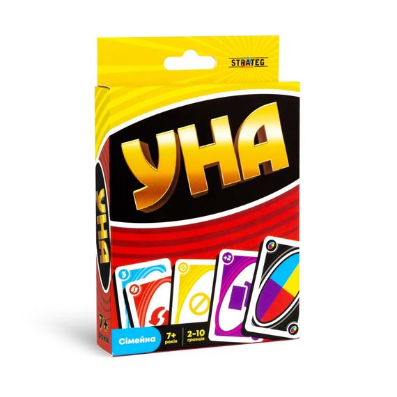 Карточная настольная игра «УНА classic» 30447 на украинском языке