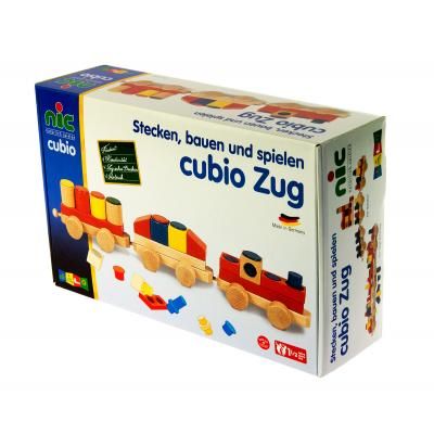 Конструктор Nic деревянный Паровозик (NIC2151) | Зображення 4