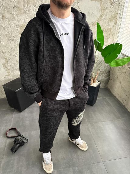 Костюм утеплений зіп худі/штани DRAPP дтф