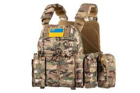 Плитоноска 2E Tactical , Тип 5, з кишенями для бічного захисту, камуфляж (2E-MILPLACARTYPE5-Y2-CC)