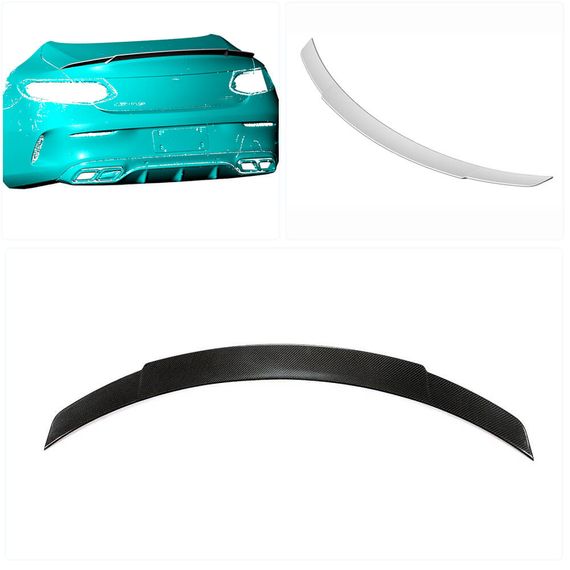 Cпойлер V7 (для купе 2015-2019, Карбон) для Mercedes C-сlass W205 рр | Зображення 1