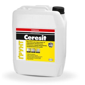 Ґрунтовка глибокопроникна Ceresit 10 л