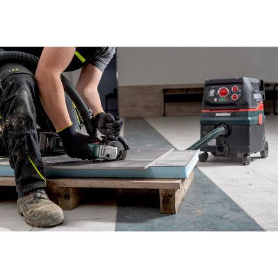 Шлифовальная машина Metabo W 18 L 9-125 125мм, 18В, 2х4Ah, 8500об/мин, 2.3кг (602247510) | Зображення 9
