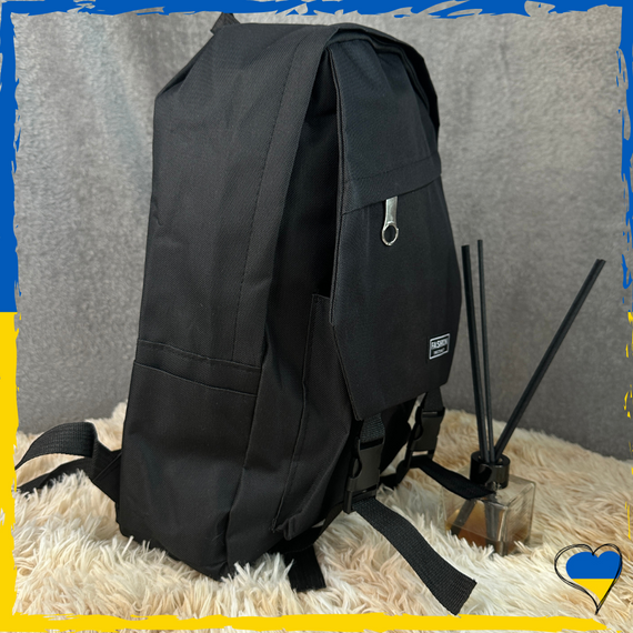 Набір 4 в 1. Рюкзак жіночий чорний + клатч + шопер | Зображення 3