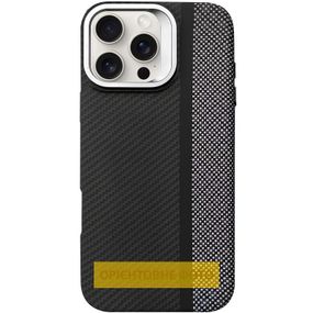 TPU чехол Pixel Craft with MagSafe для Apple iPhone 17 (6.3") Carbon Line