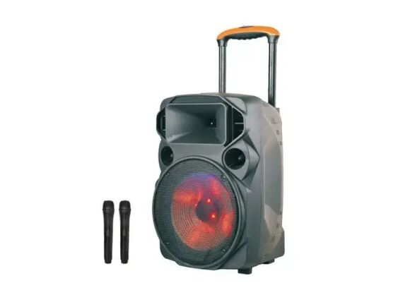 Портативная колонка с двумя радиомикрофонами Su‑Kam SU 615