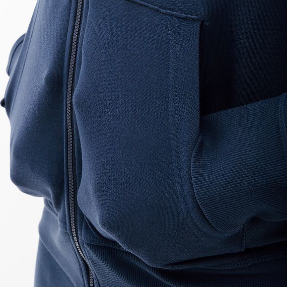 Кофта New Balance Essentials Stacked Logo FZ | Зображення 3