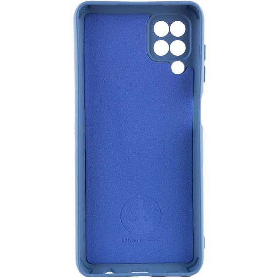 Чехол Silicone Cover Lakshmi Full Camera (A) для Samsung Galaxy A12 / M12 Full camera, Синій/Navy Blue | Зображення 1