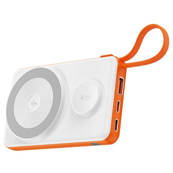 Портативное ЗУ Power Bank WIWU Wi-P007 2 in 1 c БЗУ 10000 mAh | Зображення 1