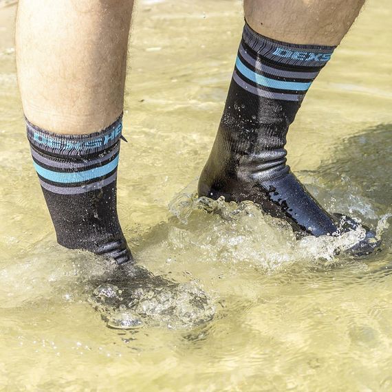 Шкарпетки водонепроникні Dexshell Ultra Dri Sports, р-р XL, з блакитною смугою | Зображення 4