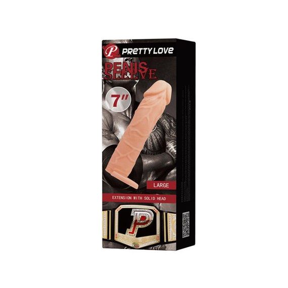 Насадка Pretty Love Penis Sleeve BI-026227 Sex Aura | Зображення 9