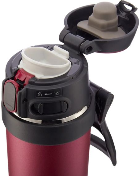 Термокружка ZOJIRUSHI SM-QAF60RK з переноскою 0.6 л Red | Зображення 2