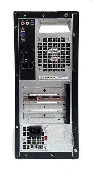 Ігровий ПК Dell Inspirion 3668 Tower / Intel Core i5-7400 (4 ядра по 3,0 - 3,5 ГГц) / 8 ГБ DDR4 / 256 ГБ SSD / AMD Radeon R9 350, 2 ГБ GDDR5, 128-біт / Wi-Fi+Bluetooth / DVD / Win 10 Home Lic б/в | Зображення 2
