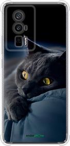 Чохол на Xiaomi Poco F5 Pro 5G Димчастий кіт "825sp-3193-2448"