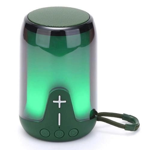 Портативна колонка TG652 5W з RGB підсвічуванням та ремінцем, колонка з акумулятором блютуз. PH-947 Колір: зелений | Зображення 2