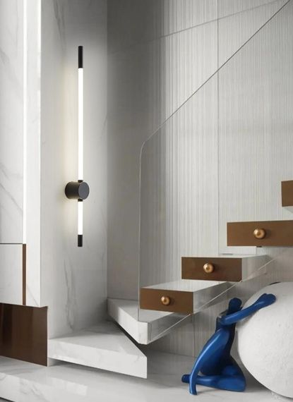 Бра LED 27028 Чорний 9х6х100 см.