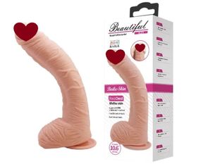 Фаллоимитатор на присоске Baile Beautiful ALEX 10.6'' Flesh, BW-008037NR sexstyle