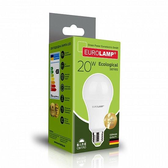 EUROLAMP LED Лампа ЕКО А75 20W E27 4000K | Зображення 1