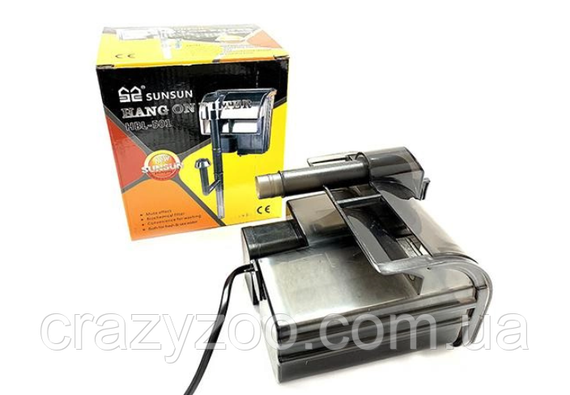 Навісний фільтр для акваріума SunSun HBL-501 5 Вт 400 л/год до 80 л