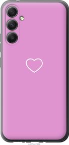Чехол на Samsung Galaxy A34 A346E Сердце 2 "4863u-2936-17620"