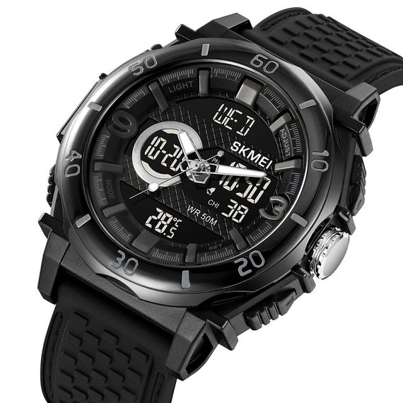 Годинник S2kmei 2098BKBK Black | Зображення 1