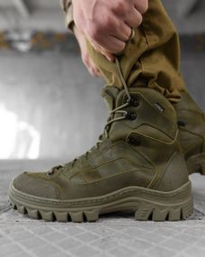 Зимние тактические ботинки Extreme oliva ВТ0470