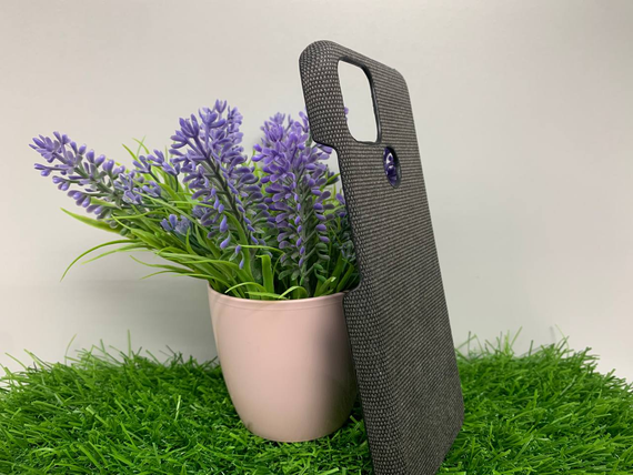 Чохол накладка Google Pixel 4A 5G тонкий тканина сірий | Зображення 1