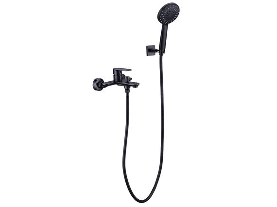 Змішувач для ванни латунь AIM чорний матовий DG01230 (matte black) | Зображення 8