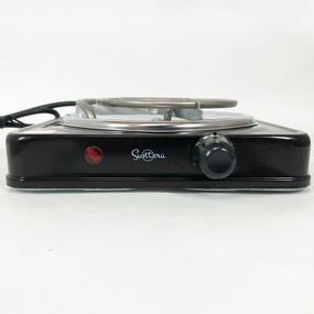 Плита побутова Suntera SP-1910 чорна, Електроплита побутова електрична, OJ-781 Комфорка електрична