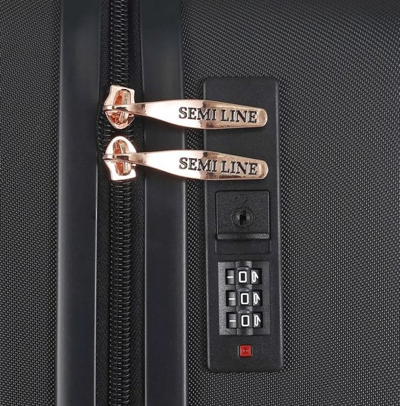 Валіза Semi Line 24" (M) Black (T5787-2) (DAS302969) | Зображення 3