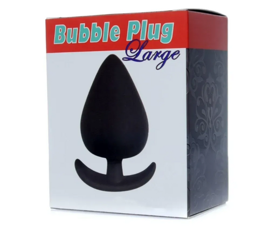 Анальний плаг Boss Series - Bubble Plug Large Black, BS6700059 Sex Aura
