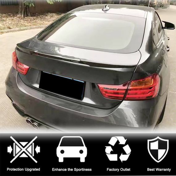 Спойлер кришки багажника Карбон V7 (для F36) для BMW 4 серія F-32 2012-2020 рр | Зображення 1