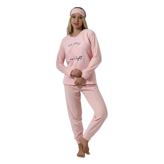 Пижама женская махровая FAWN. Пижама теплая женская S, M, L, Xl | Зображення 2