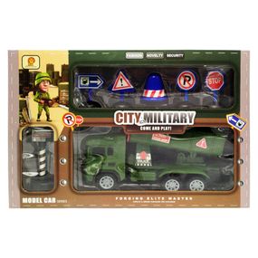 Набор транспорта "Военная техника" ZH999-3 Зеленый