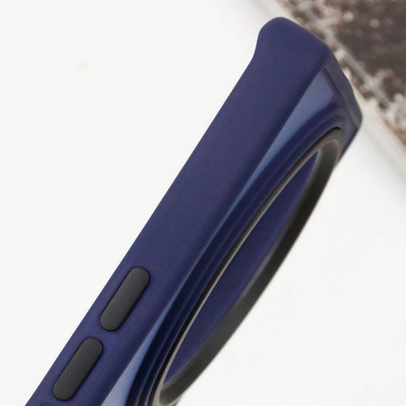 Чехол TPU+PC Lyon Frosted для Xiaomi Redmi A3 Navy Blue | Зображення 3