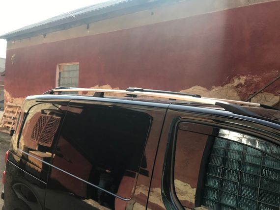 Рейлінги Хром Довга база, пластикова ніжка для Opel Zafira Life 2019- рр | Зображення 5