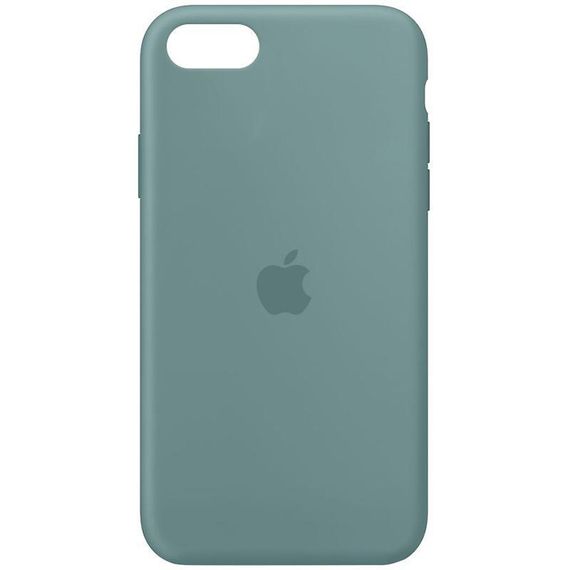 Чехол Silicone Case Full Protective (AA) для Apple iPhone SE (2020) Зеленый / Cactus