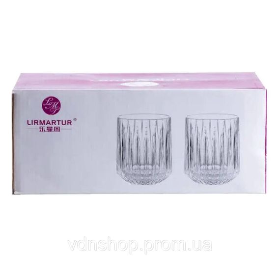 Набор стаканов стеклянных 6 штук по 315 мл прозрачный HP518 | Зображення 3