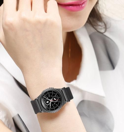 Нейлоновий ремінець Primo для годинника Samsung Gear S2 Classic SM-R732 / RM-735 - Black | Зображення 4